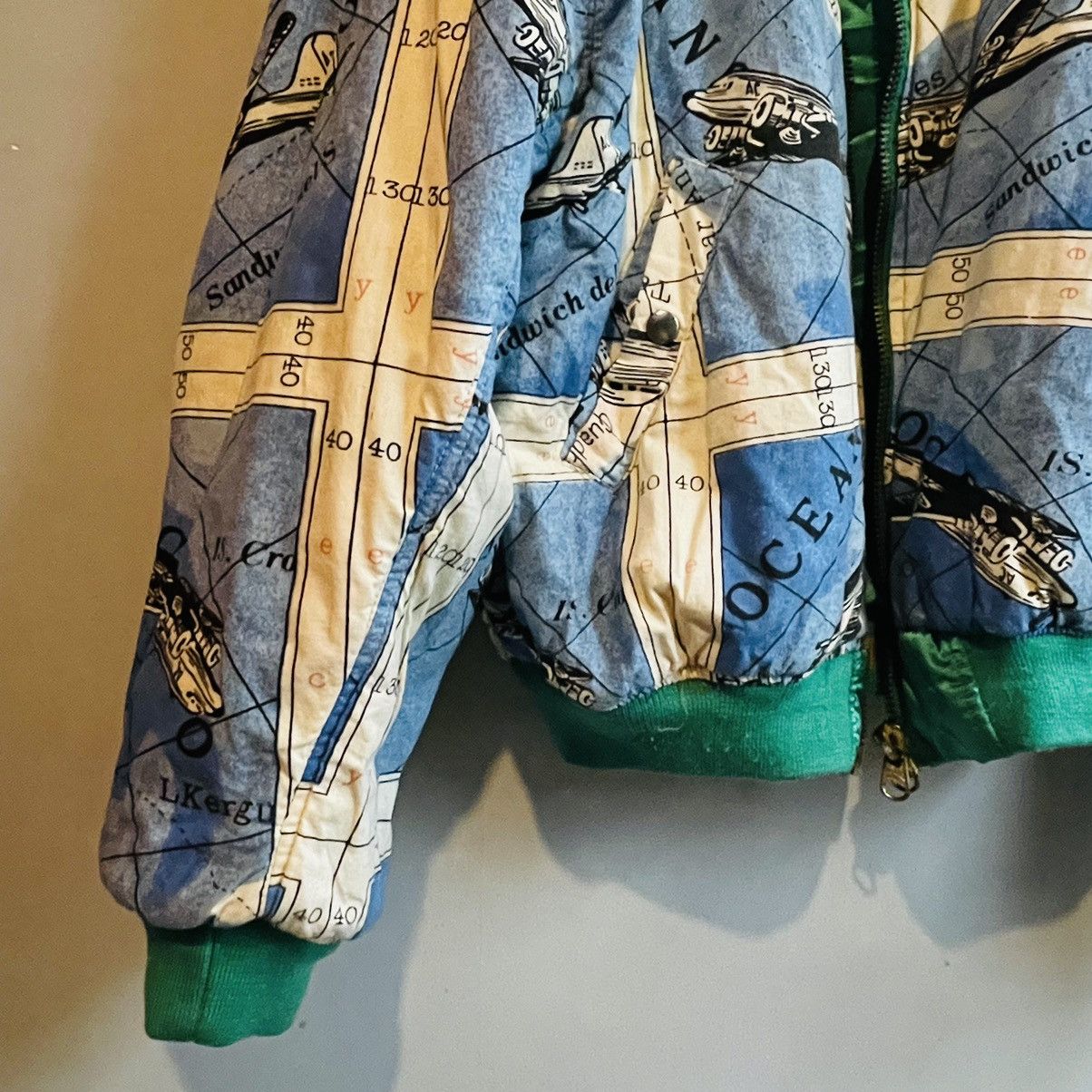 Vintage Vintage Reversible MA-1 Flight Jacket Size US M / EU 48-50 / 2 - 4 Thumbnail
