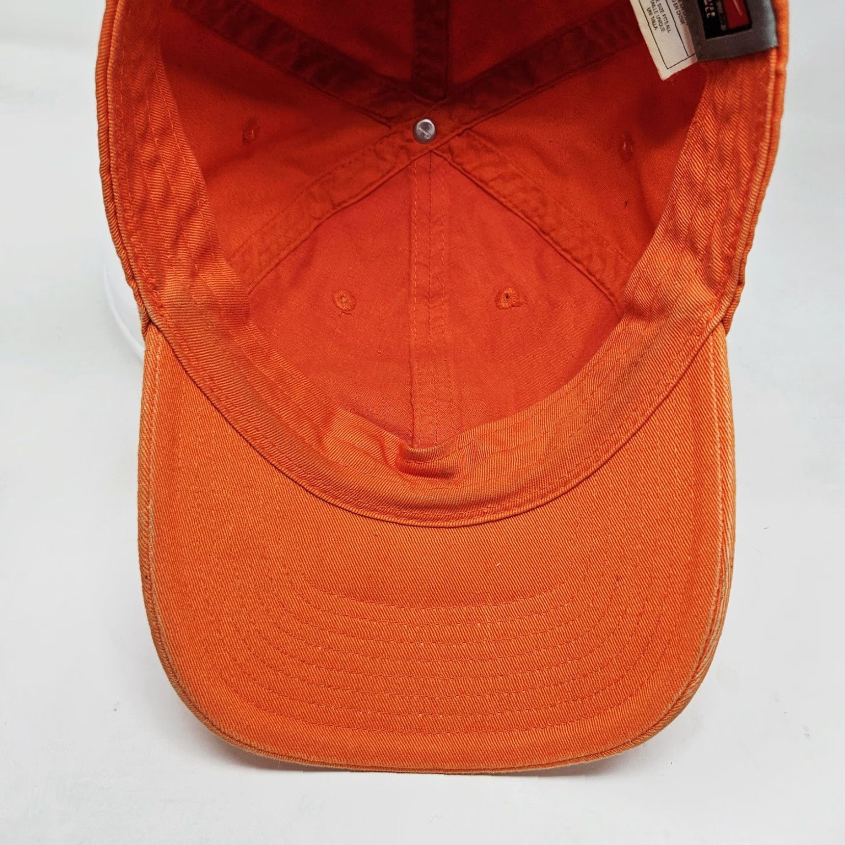 Nike Nike Team Hat Cap Baseball Strap Back One Size Orange Mens Sports Twill Logo Size ONE SIZE - 6 Thumbnail