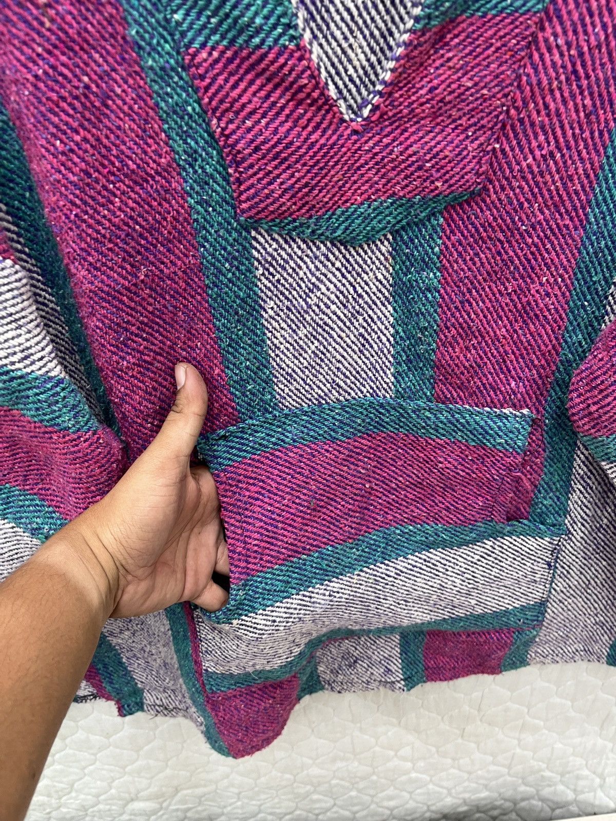 Mexican Threads × Mexicana × Vintage 🔥🔥🔥STEALS VTG NUEVO AMERICANA MEXICAN HOODIE PULLOVER Size US L / EU 52-54 / 3 - 8 Thumbnail