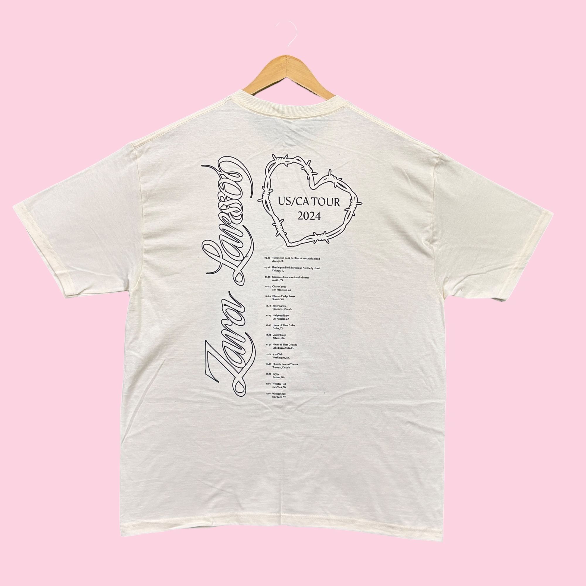 Other Zara Larsson Venus North American Tour Dates Tee XL Size US XL / EU 56 / 4 - 3 Thumbnail