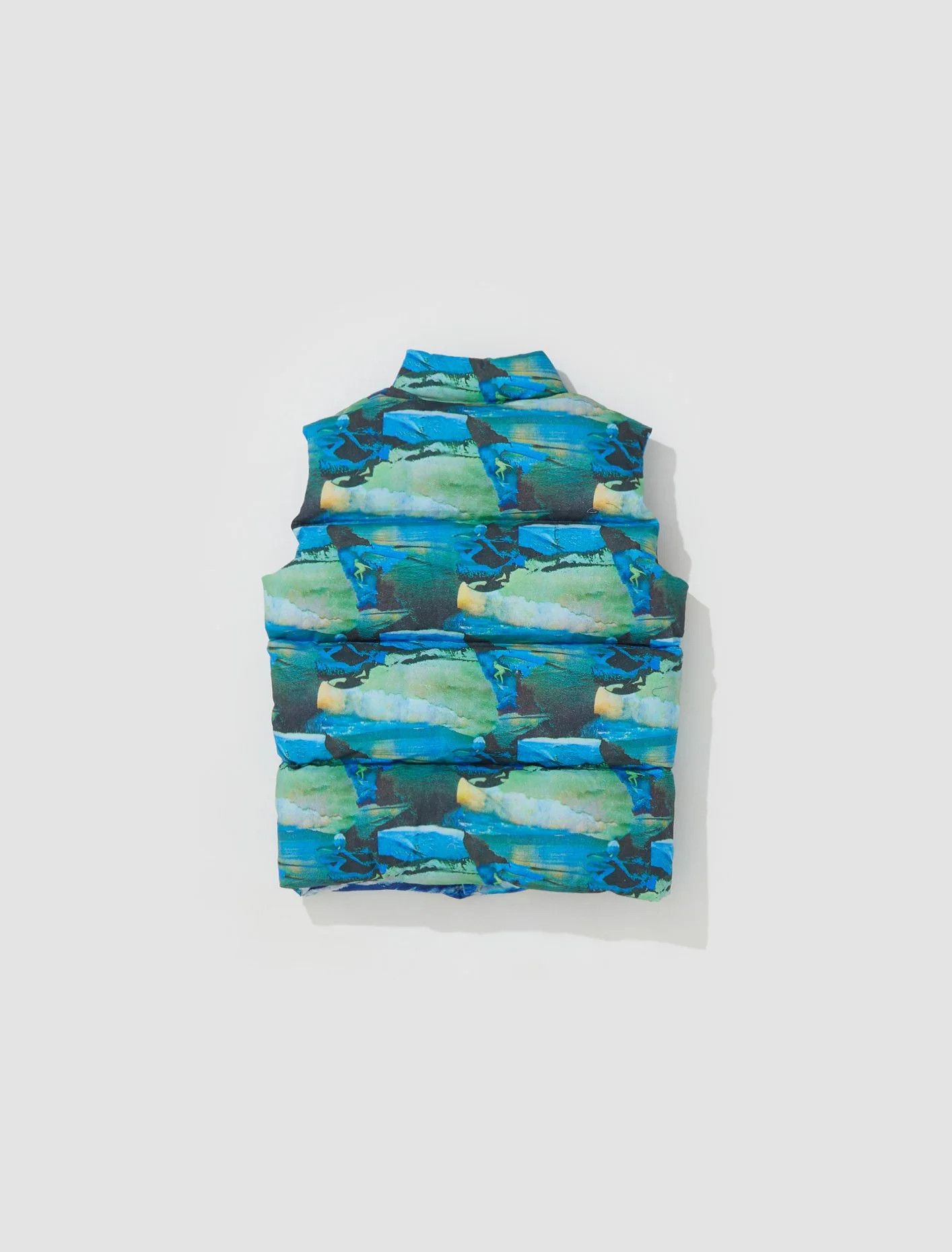 ERL o1mle0724 Printed Puffer Gilet in Multicolor Size US S / EU 44-46 / 1 - 4 Thumbnail
