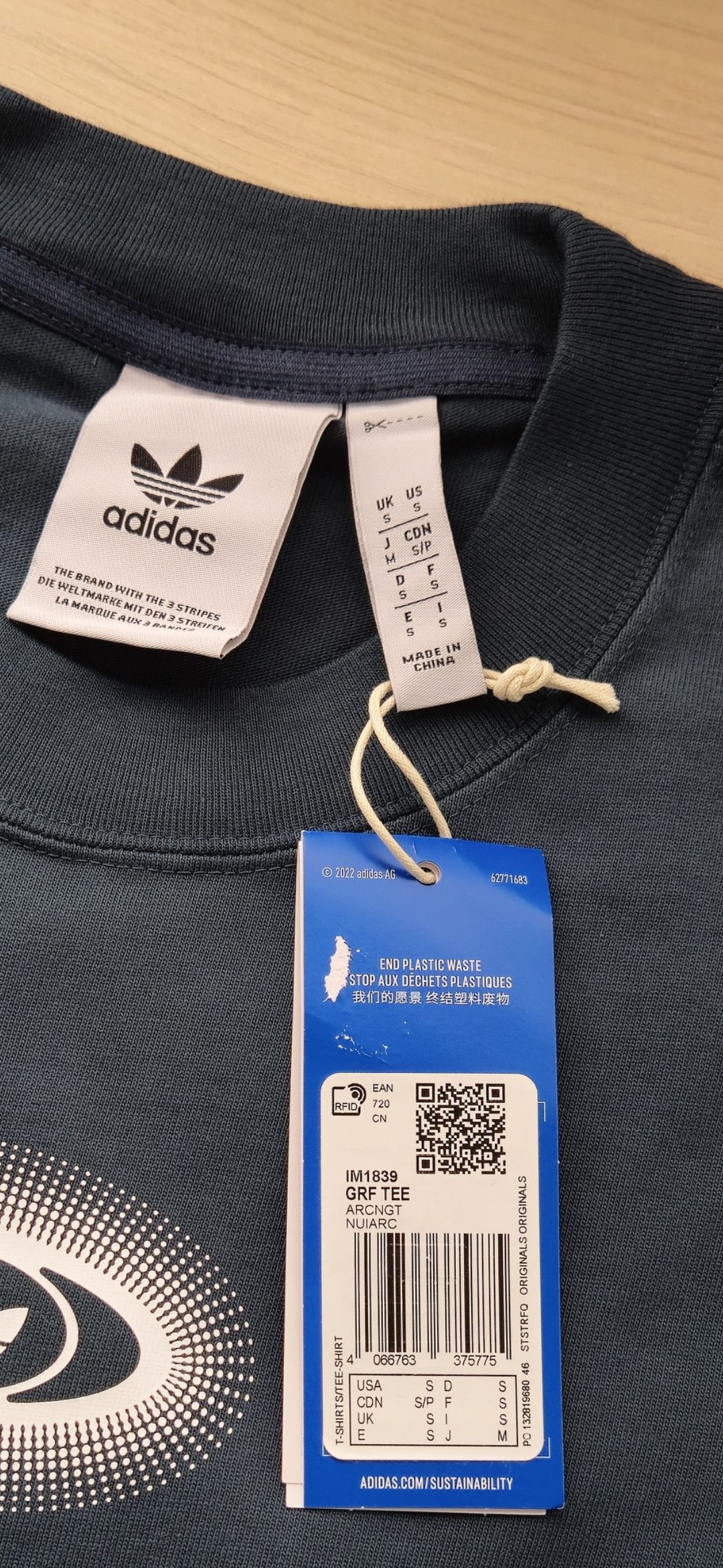 Adidas Adidas Tee Size US S / EU 44-46 / 1 - 8 Thumbnail