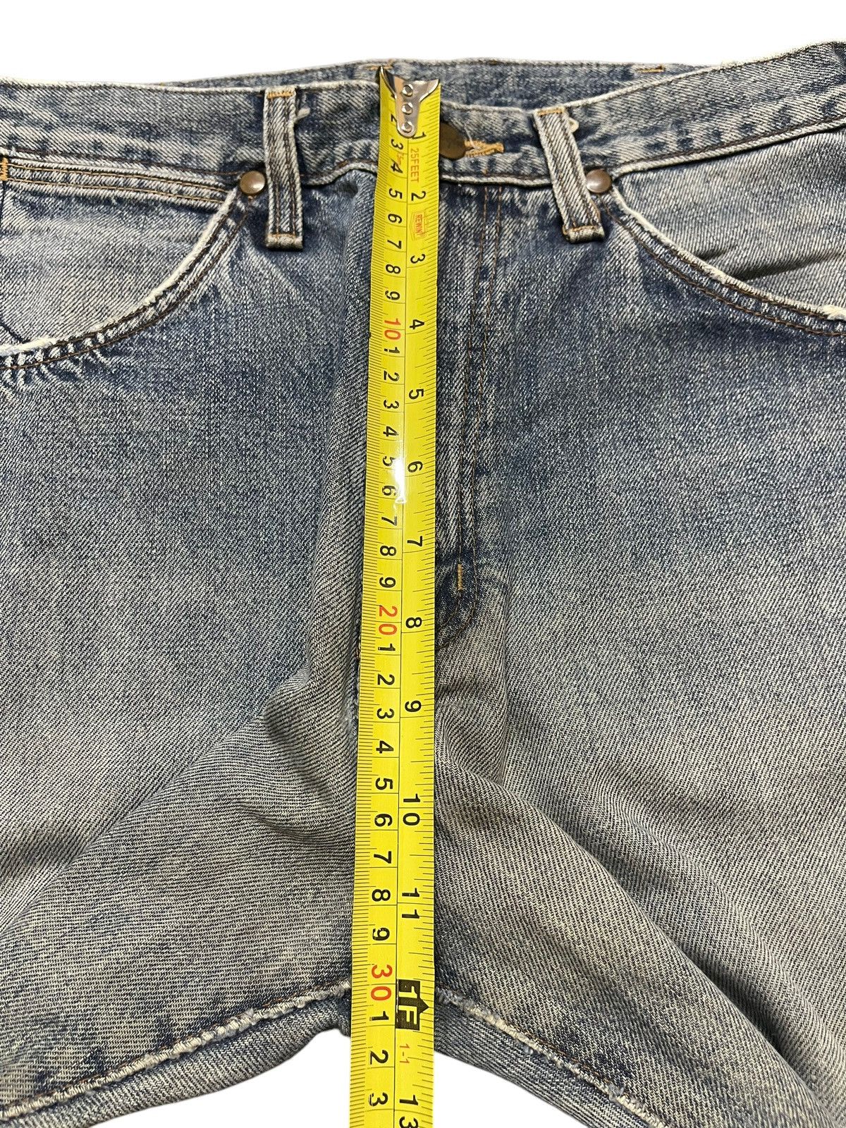 Wrangler Vintage Wrangler Selvedge Baggy Faded Wash Distressed Jeans Size US 28 / EU 44 - 18 Thumbnail