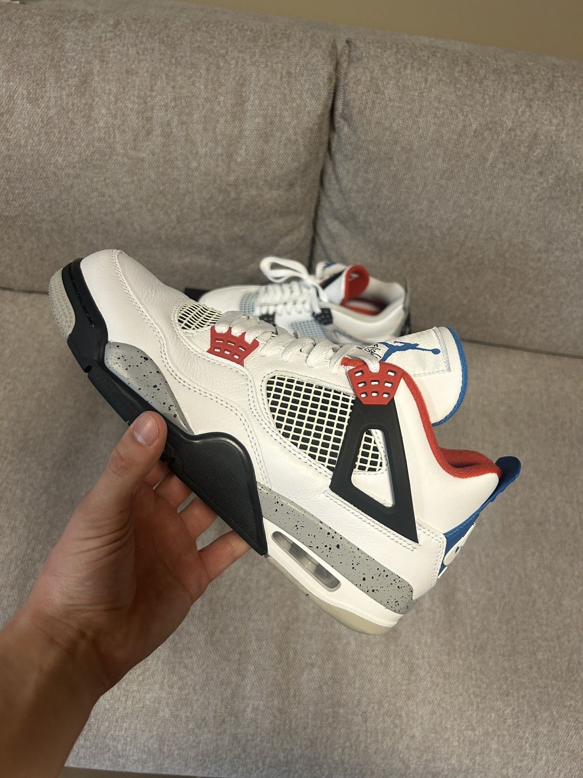 Jordan Brand × Nike Jordan 4 What The Size US 10 / EU 43 - 2 Thumbnail