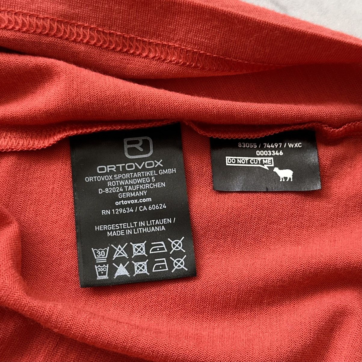 ORTOVOX ORTOVOX Merino Wool Long Sleeve Base Layer Shirt Outdoor Size US L / EU 52-54 / 3 - 6 Thumbnail