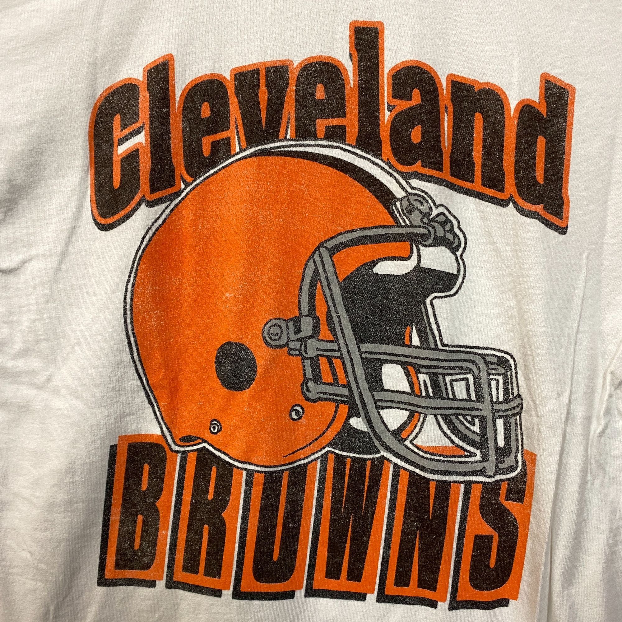 Junk Food Junk Food Clothing NFL Cleveland Browns Throwback Helmet T-S Size US S / EU 44-46 / 1 - 2 Thumbnail