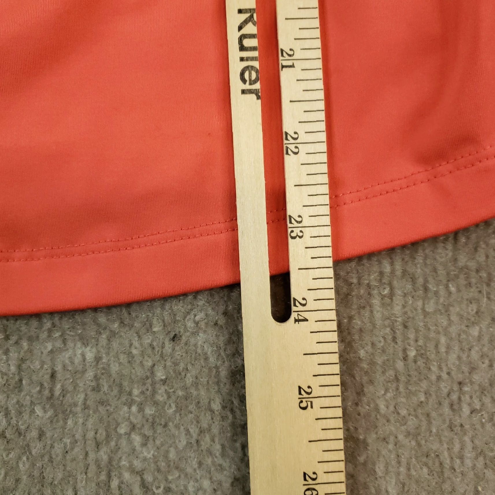 Nike Nike Lightweight Striped Sweatshirt Pullover Womens Small Orange Size S / US 4 / IT 40 - 3 Thumbnail