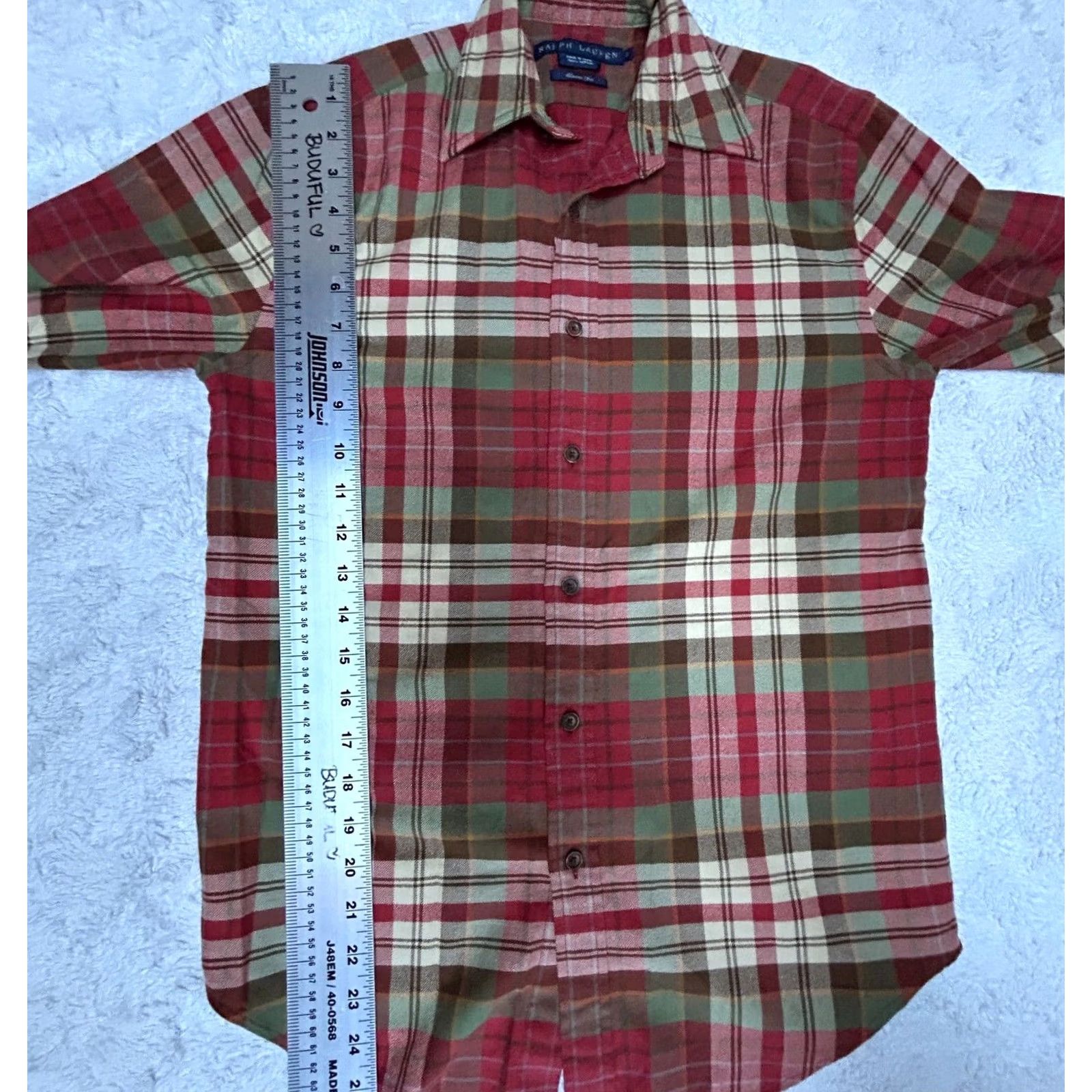Ralph Lauren Ralph Lauren Women's Button-Down Shirt Long Sleeve Plaid Size 2 Classic Fit Multicolor Casual Shirt Women Size XS / US 0-2 / IT 36-38 - 7 Thumbnail