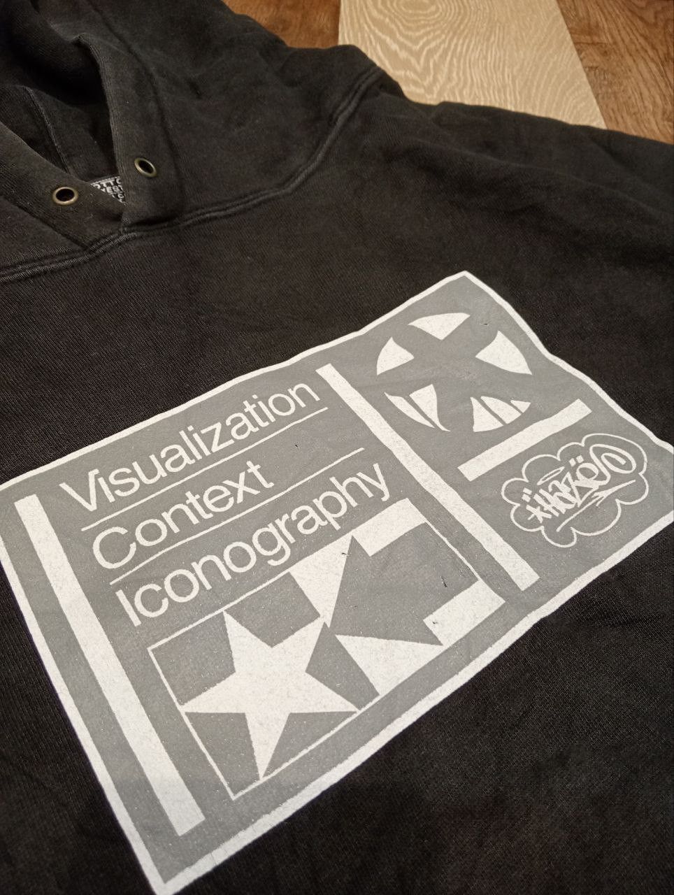 Haze VINTAGE HAZE VISUALIZATION CONTEXT ICONOGRAPHY HOODIE Size US L / EU 52-54 / 3 - 3 Thumbnail