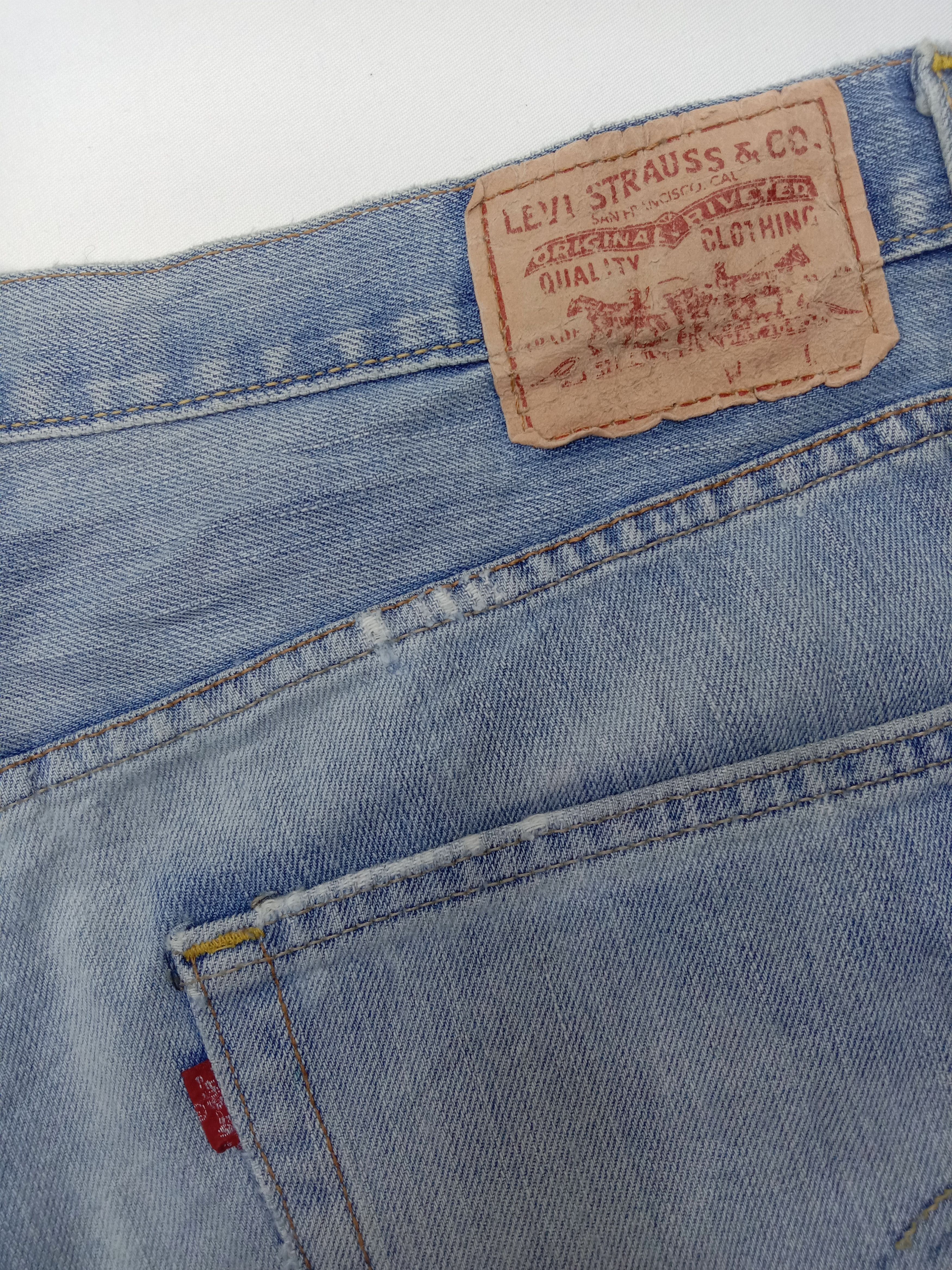 Levi's Vintage Levi's 569 Jeans Loose Straight Distressed Denim Size US 36 / EU 52 - 14 Thumbnail