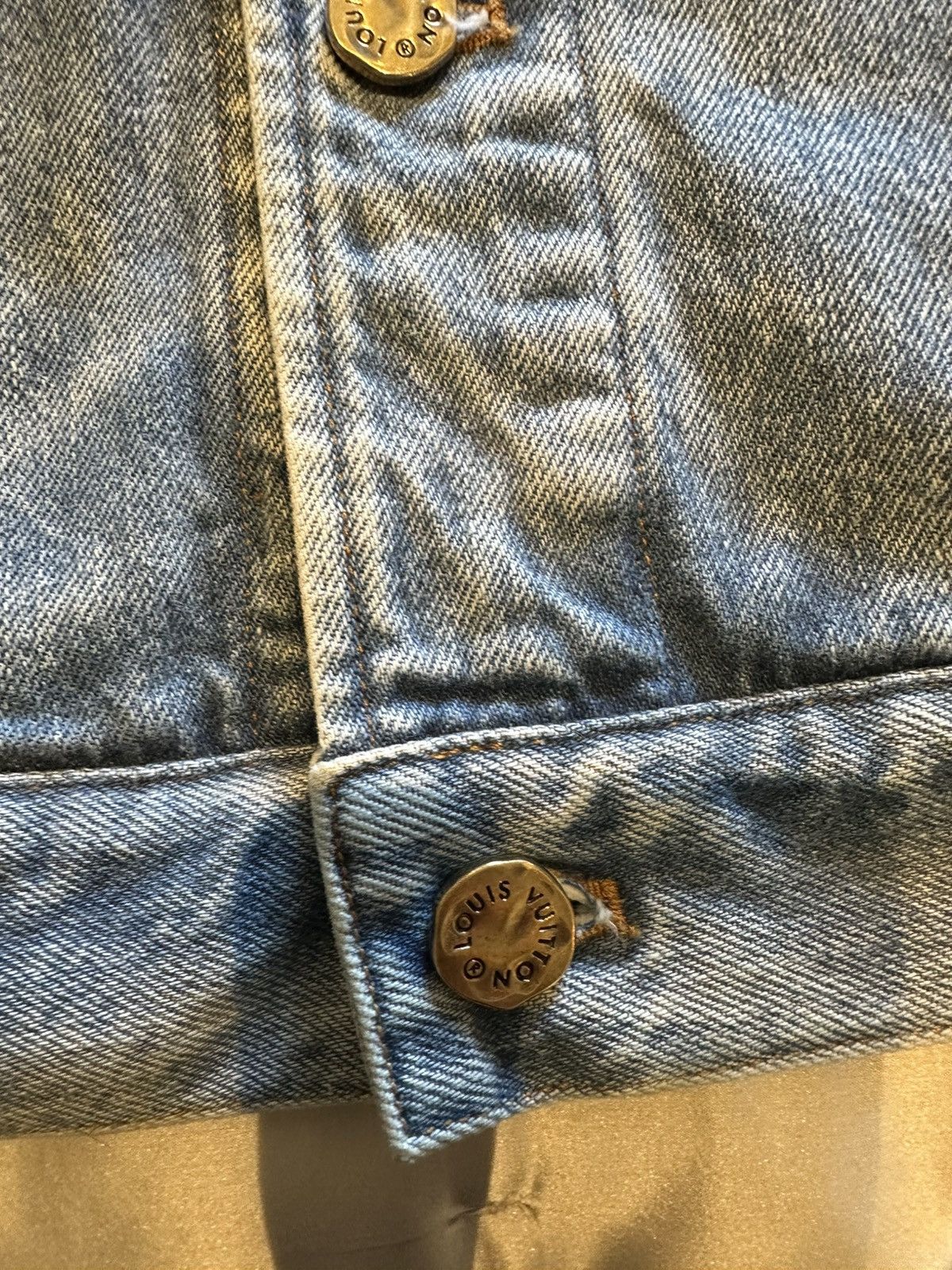 Louis Vuitton × Virgil Abloh Louis vuitton dna denim jacket Size US S / EU 44-46 / 1 - 5 Thumbnail