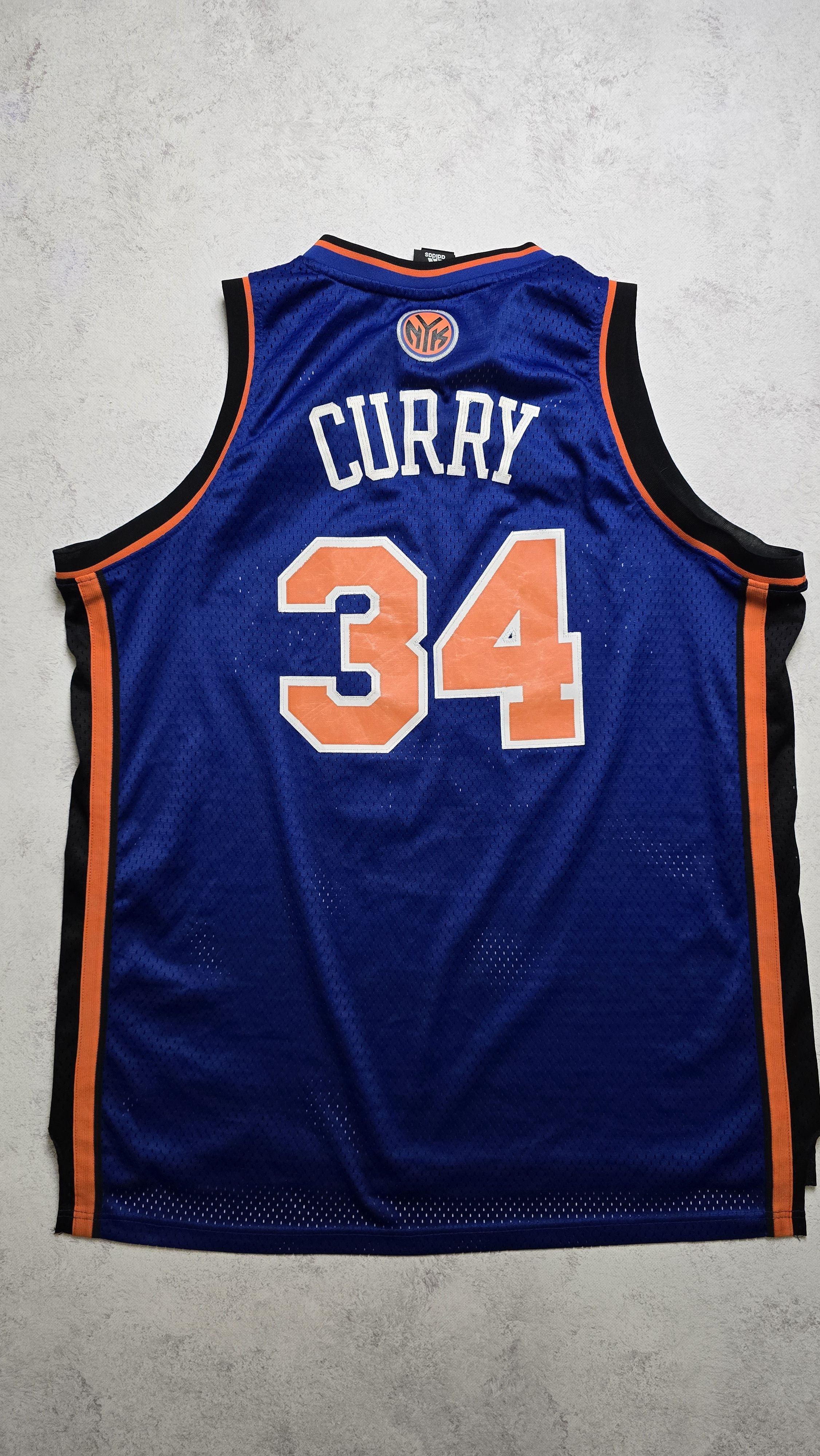 Adidas Adidas New York Knicks Eddy Curry Stitched Basketball Jersey Size US XXL / EU 58 / 5 - 2 Thumbnail