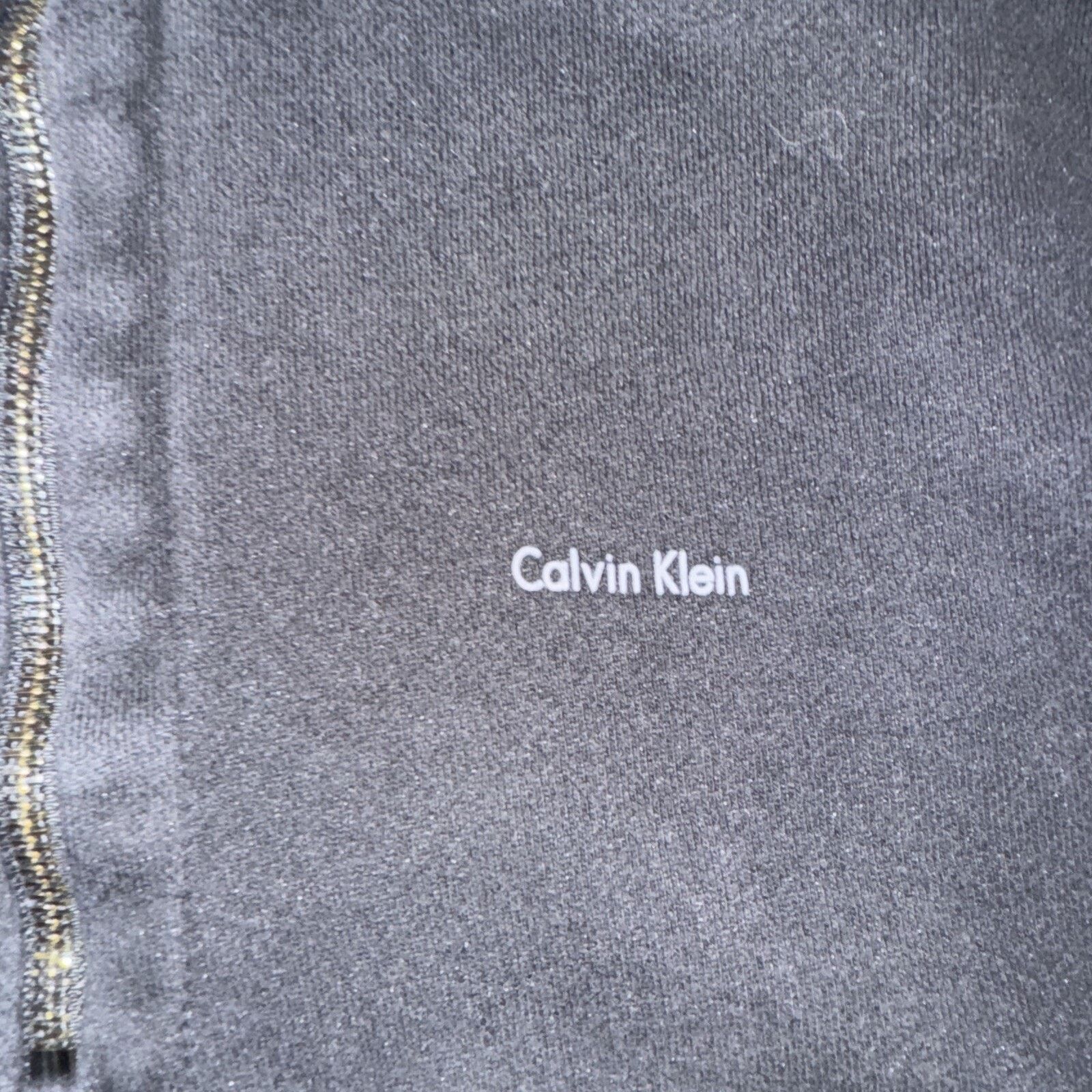 Calvin Klein Calvin Klein Quarter Zip Sweater Black Large 20x25 Size US L / EU 52-54 / 3 - 2 Thumbnail