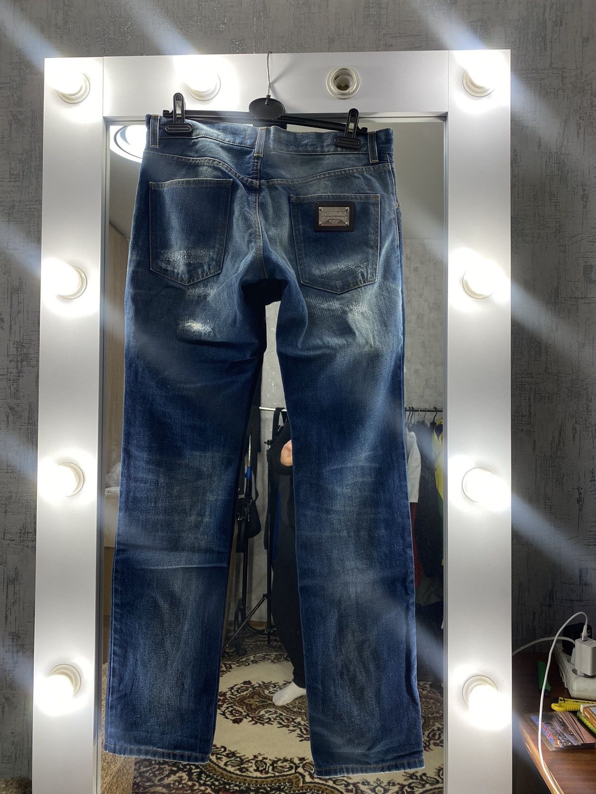 Dolce & Gabbana Dolce & Gabbana #14 Classic Destroyed Denim Jeans Size US 44 / EU 60 - 5 Thumbnail