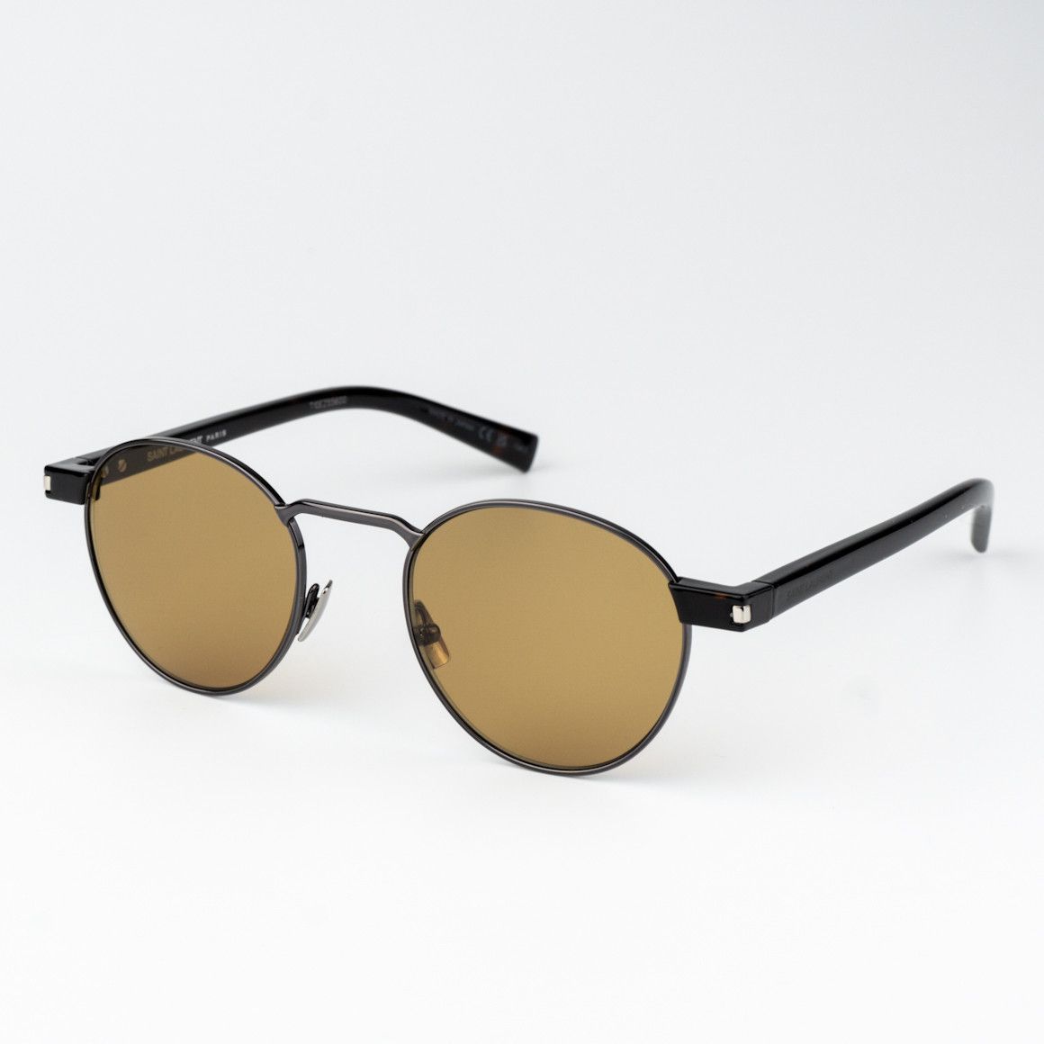 Yves Saint Laurent NEW Saint Laurent SL707 003 Oval Unisex Sunglasses Size ONE SIZE - 1 Thumbnail