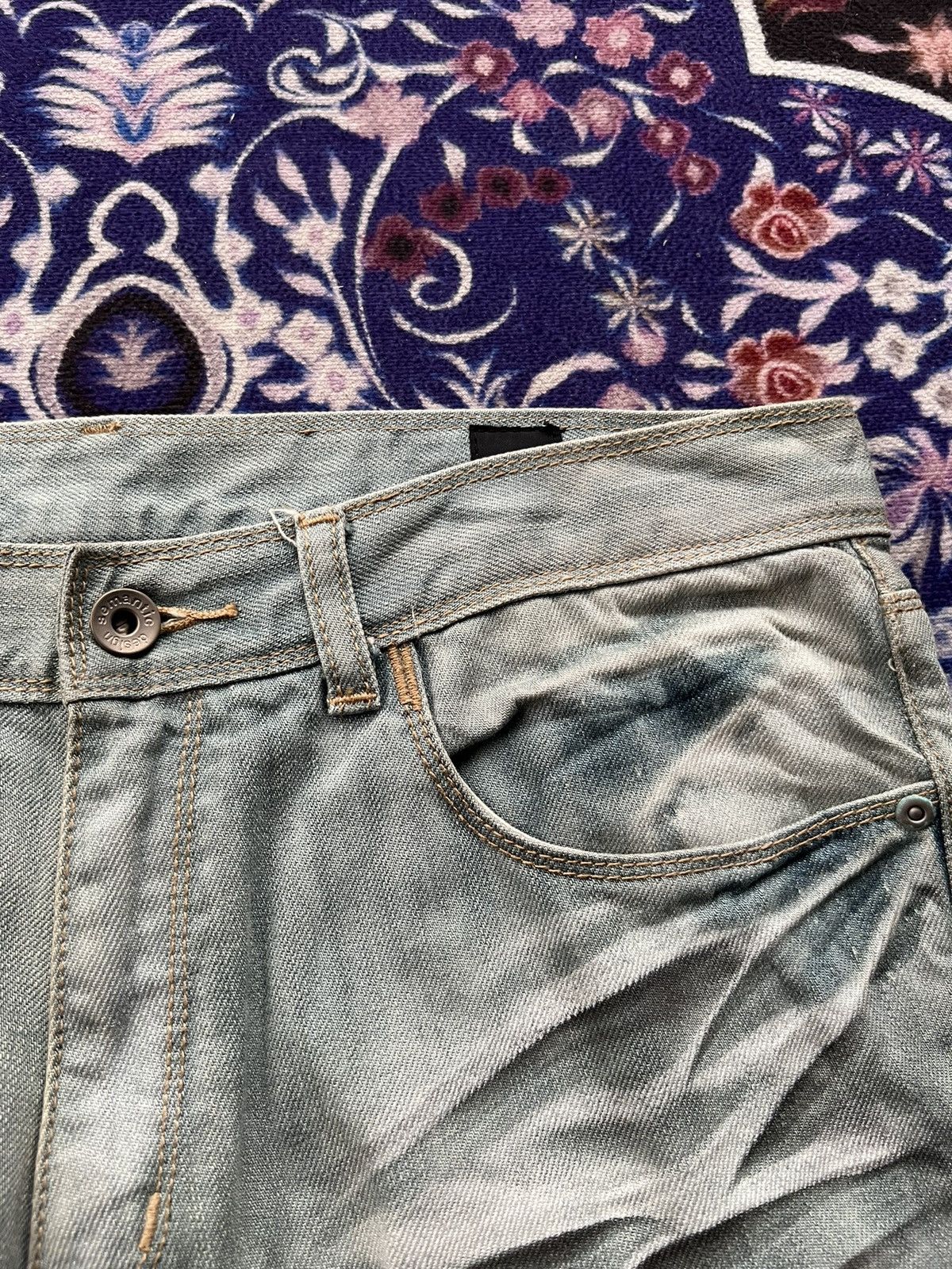 If Six Was Nine Semantic Design Whiskas Wash Japanese Denim Denim Size US 32 / EU 48 - 8 Thumbnail