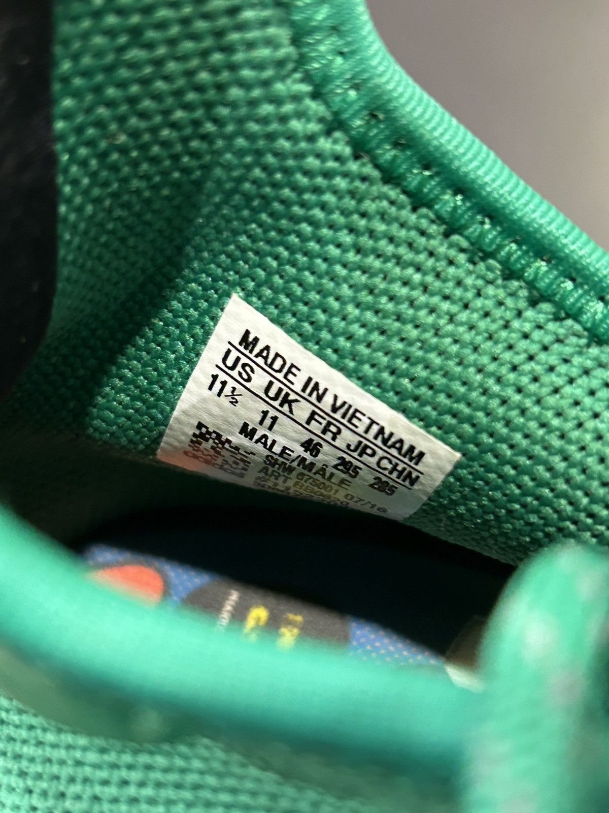 Adidas Adidas Pharrell Hu NMD Green Size US 11.5 / EU 44-45 - 6 Thumbnail