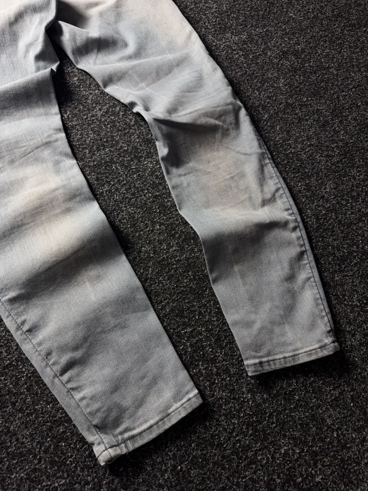 G-Star 00s Retro G-Star RAW 3301 Mid Skinny Faded Grey Denim Jeans Size 30" / US 8 / IT 44 - 12 Thumbnail