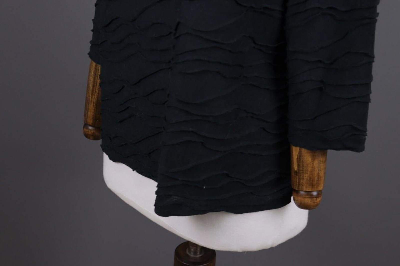Rundholz Rundholz Black Asymmetrical Knit Pullover Sweater Size M Size M / US 6-8 / IT 42-44 - 8 Thumbnail