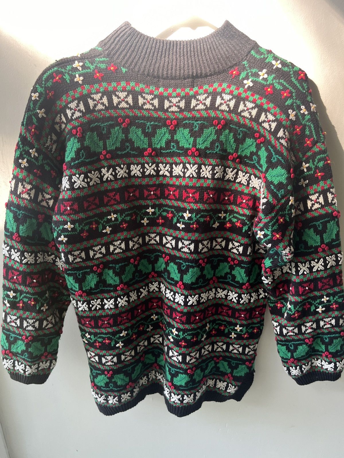 Talbots Vintage Holiday Sweater Size S / US 4 / IT 40 - 3 Thumbnail