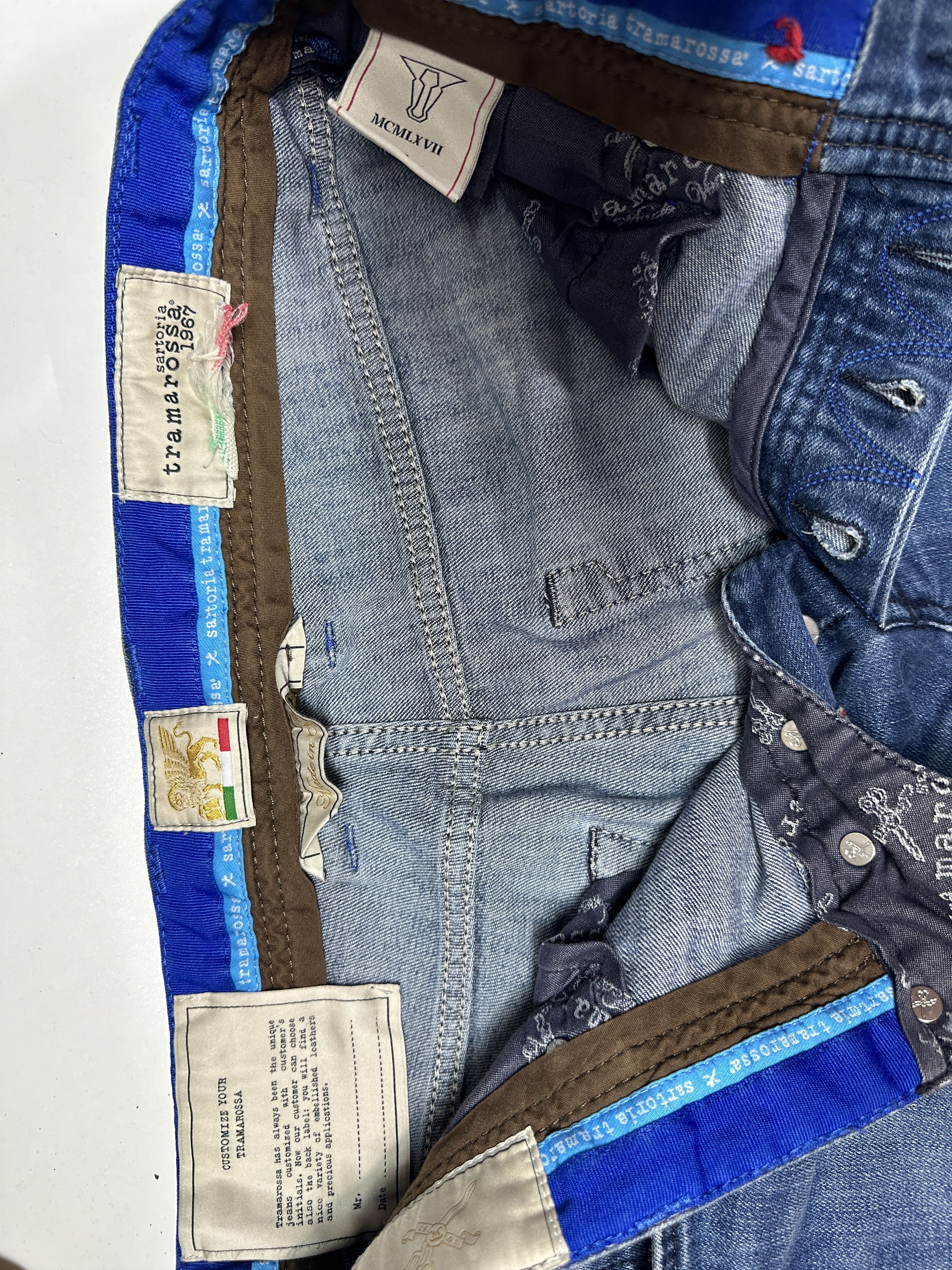 Other Sartoria Tramarossa Jenas Stretch Slim Size 31 W31 L34 Size US 31 - 5 Thumbnail