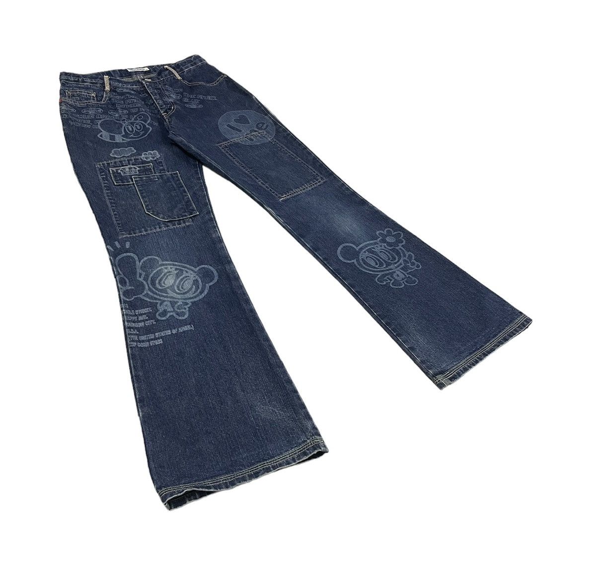 Angel Blue Angel Blue Japan Flare Jeans Size 26" / US 2 / IT 38 - 2 Thumbnail