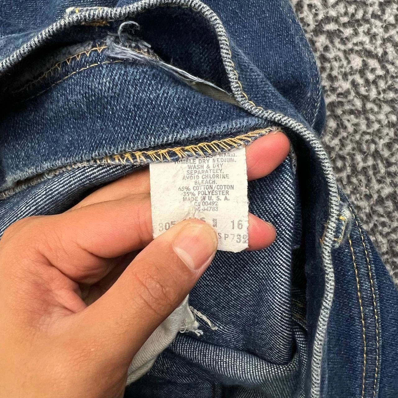 Lee Lee Jeans Women 16 Faded Denim Pants Straight Pockets 30x31 Size 30" / US 8 / IT 44 - 9 Thumbnail