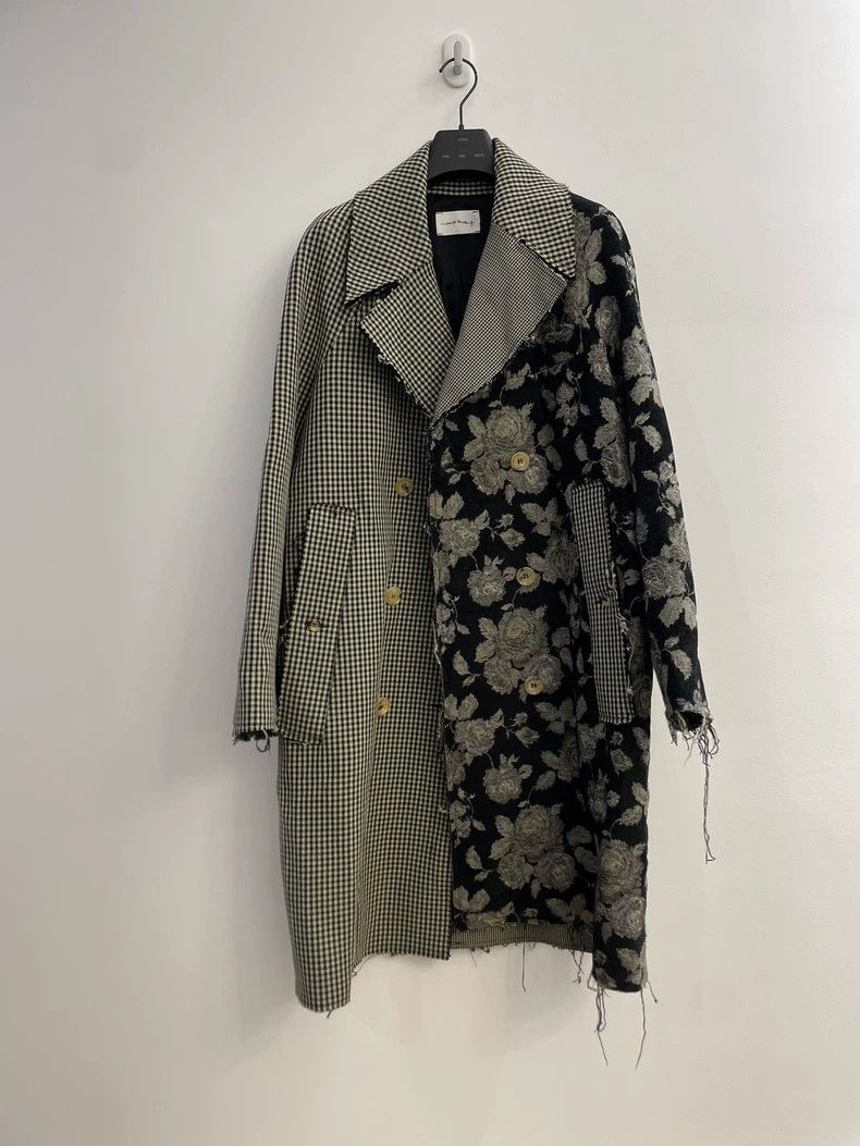 Song For The Mute Song For The Mute Glen Plaid Rose Coat Size 4XL / US 24-26 - 1 Thumbnail