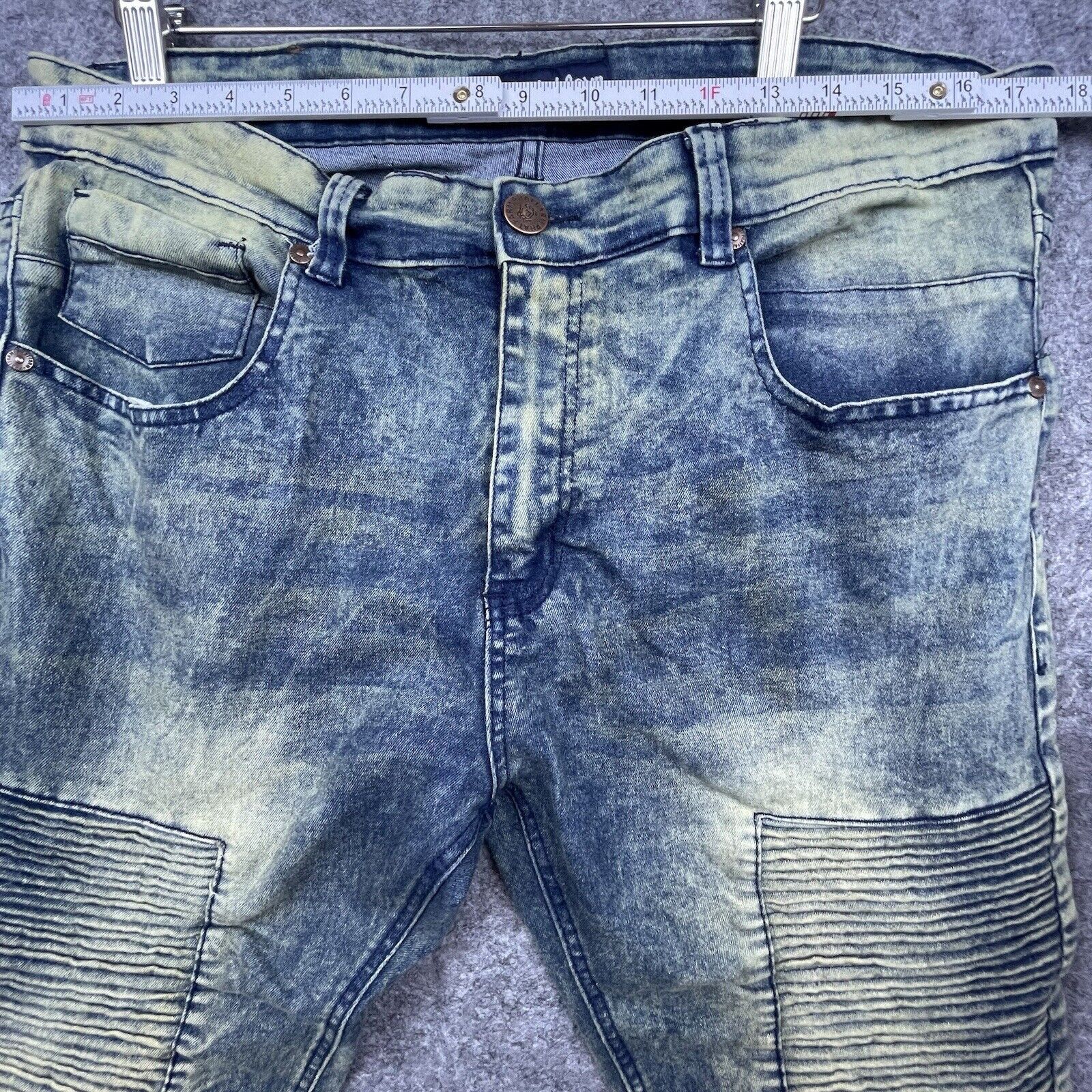 Phat Farm Phat Farm Jeans Mens 36 x 32 Stretch Skinny Fit Y2K Hip Hop Size US 36 / EU 52 - 9 Thumbnail