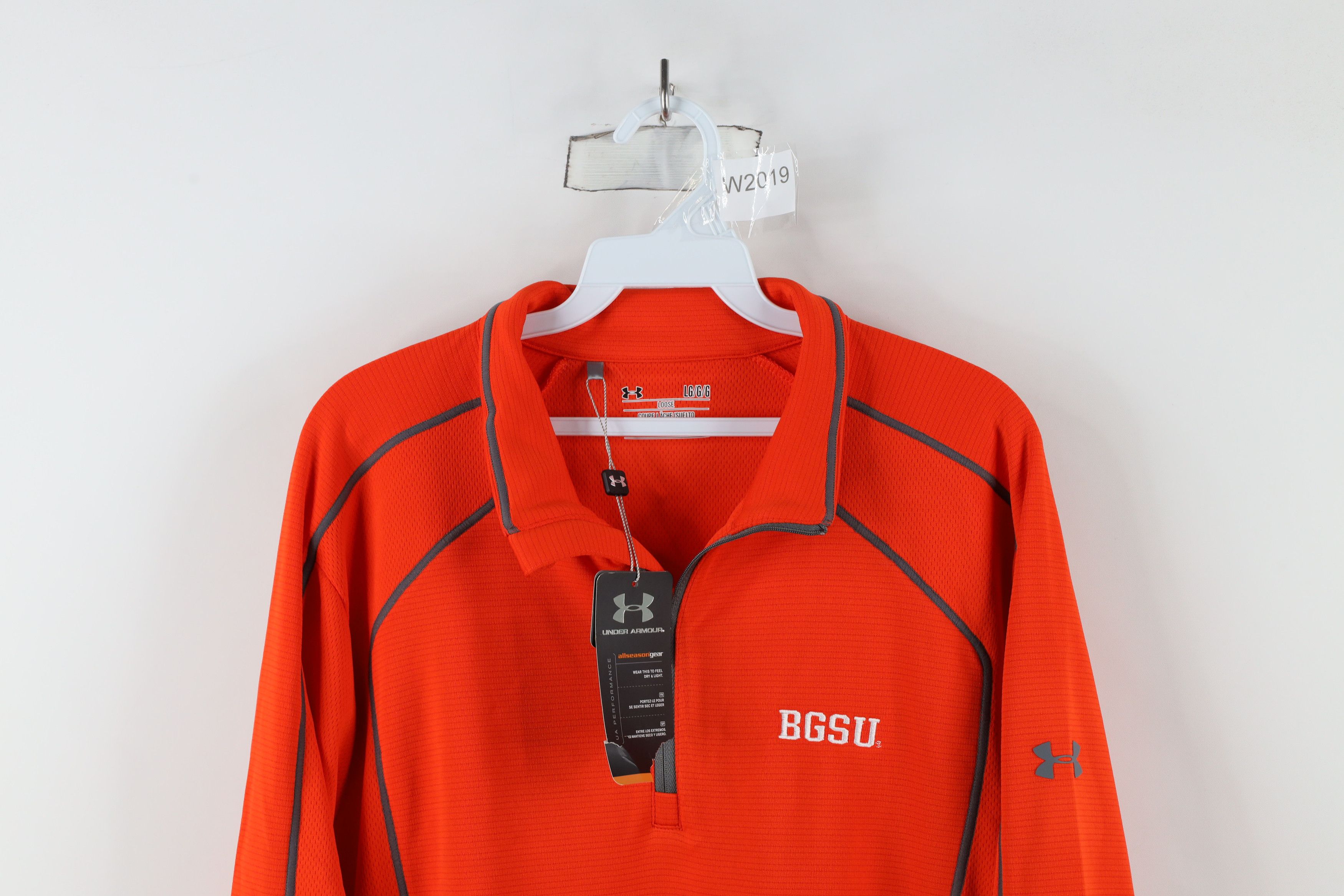 Under Armour × Vintage New Under Armour State University Half Zip Pullover Top Size US L / EU 52-54 / 3 - 2 Thumbnail