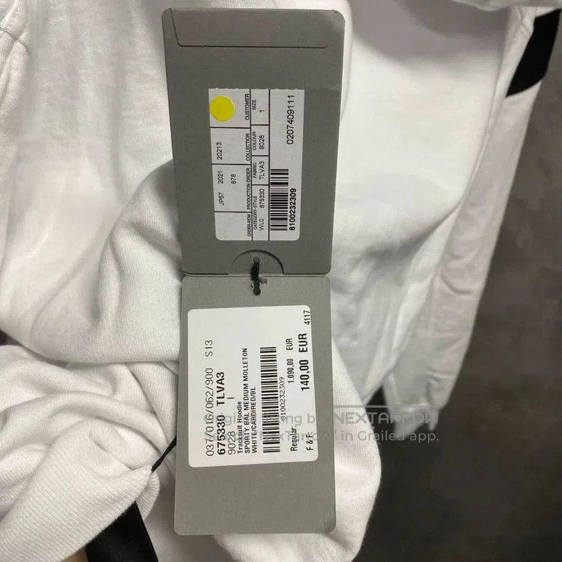 Balenciaga Balenciaga White Stripe Logo Jacket. Size US S / EU 44-46 / 1 - 8 Thumbnail