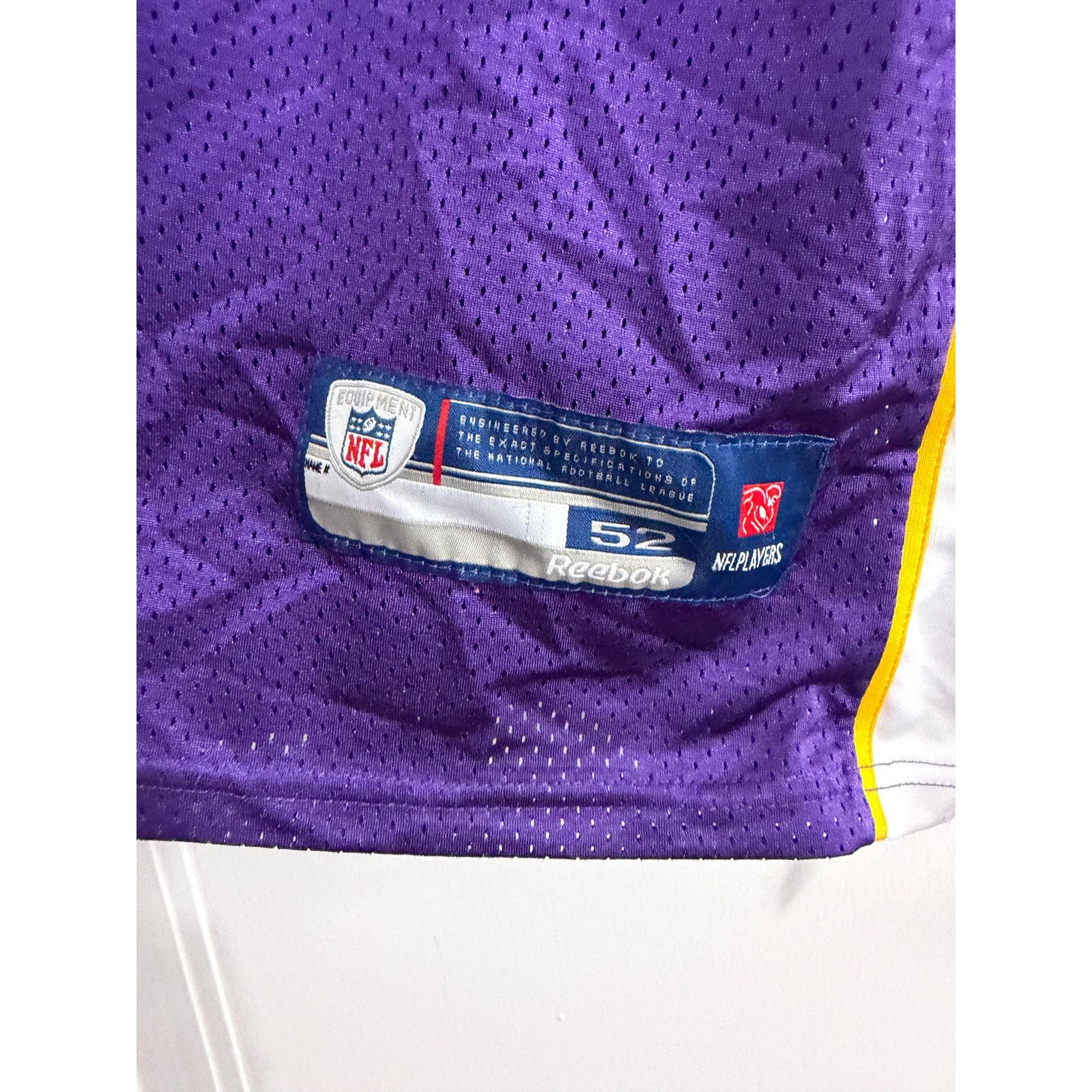 Reebok Brett Favre Minnesota Vikings Jersey Size 52 (XL) Size US XL / EU 56 / 4 - 6 Thumbnail