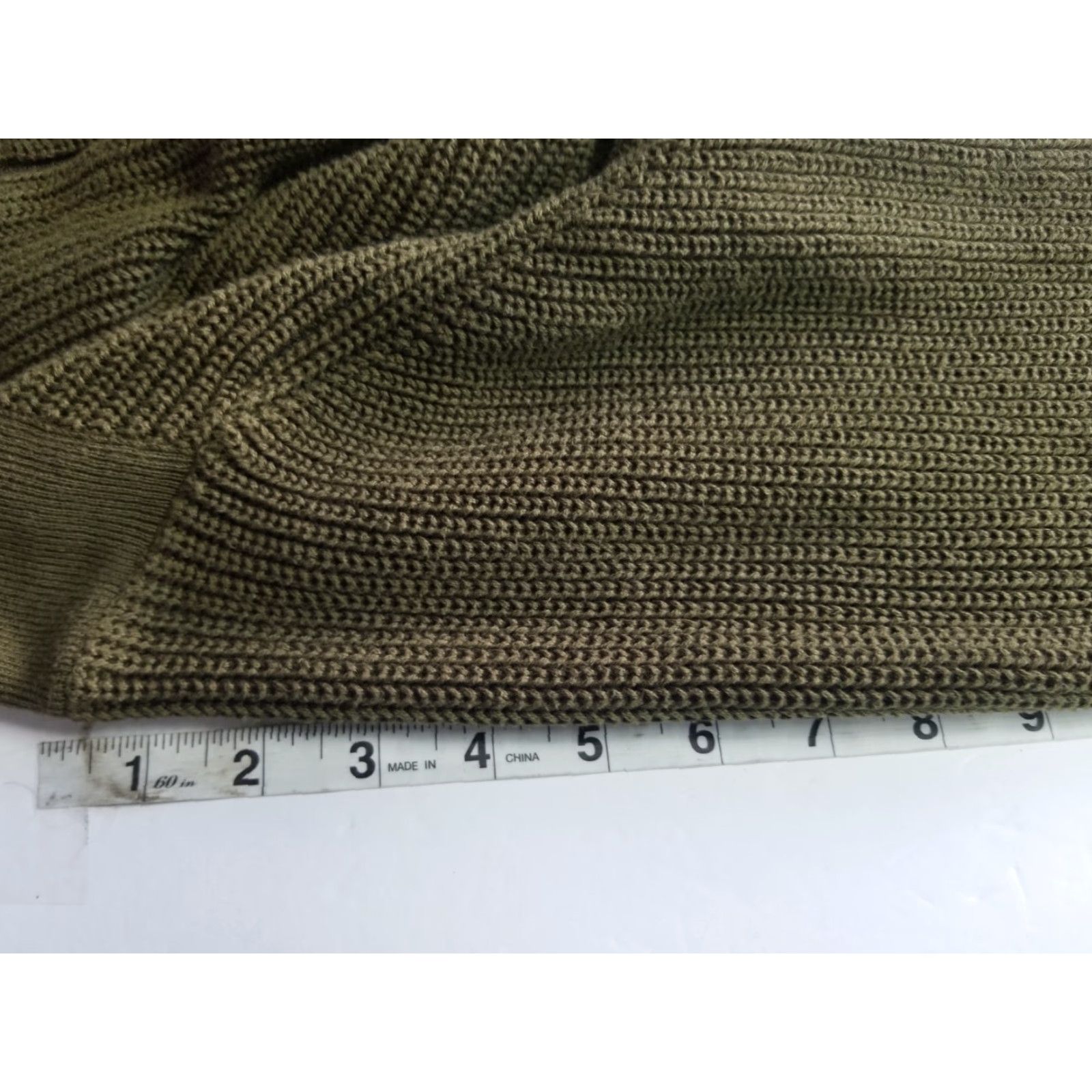 Vintage Pact Sweater Cardigan Long Sleeve Green Cotton Women's Small S Knit Cable-Knit Size S / US 4 / IT 40 - 6 Thumbnail