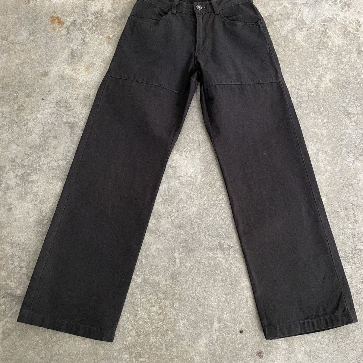 Jean Paul Gaultier Archive Gaultier Homme Objet Hemp Blend Wide Leg Jeans Size US 28 / EU 44 - 5 Thumbnail