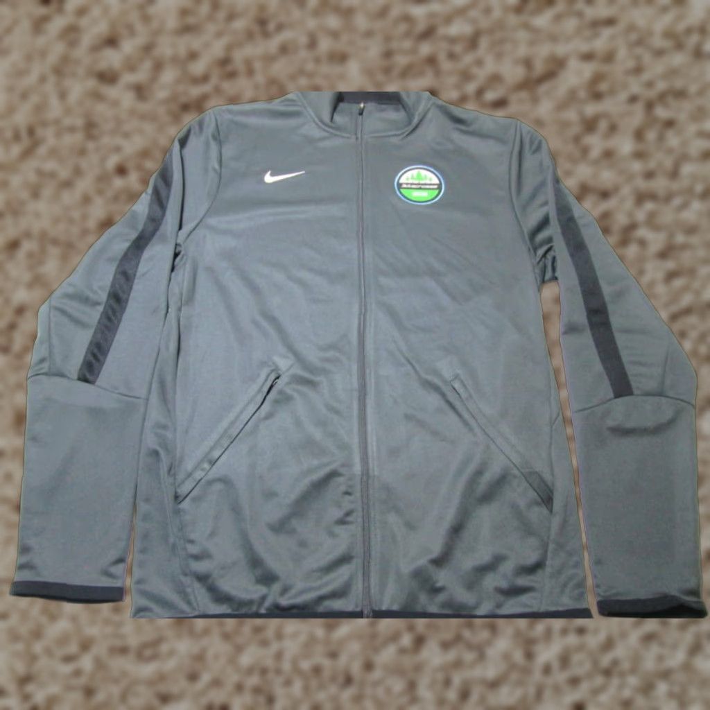 Nike Nike Mens Size S Track Jacket Dark Gray Sport Outerwear Size US S / EU 44-46 / 1 - 1 Thumbnail