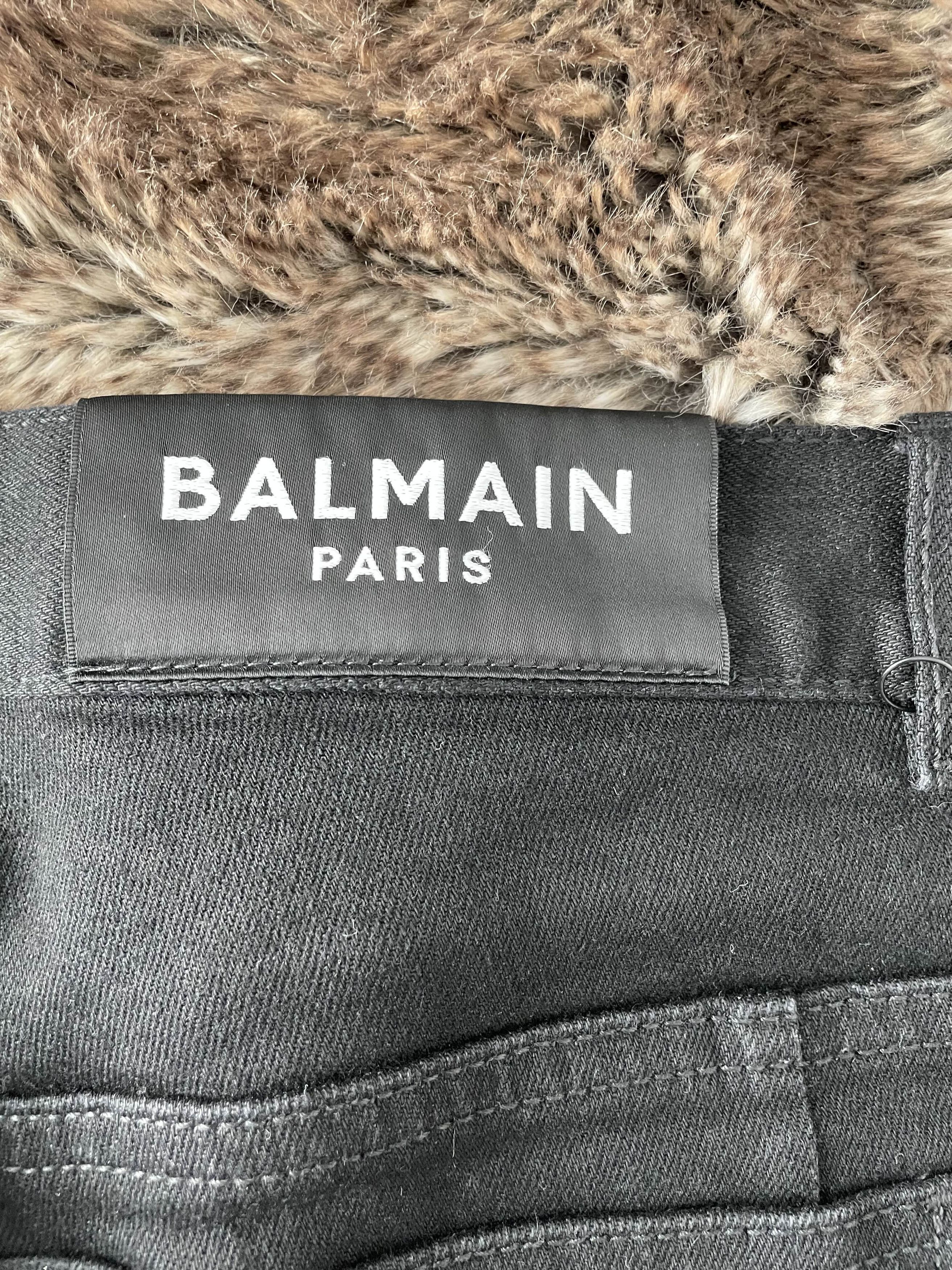Balmain Balmain Rhinestone Jeans Size US 31 - 6 Thumbnail