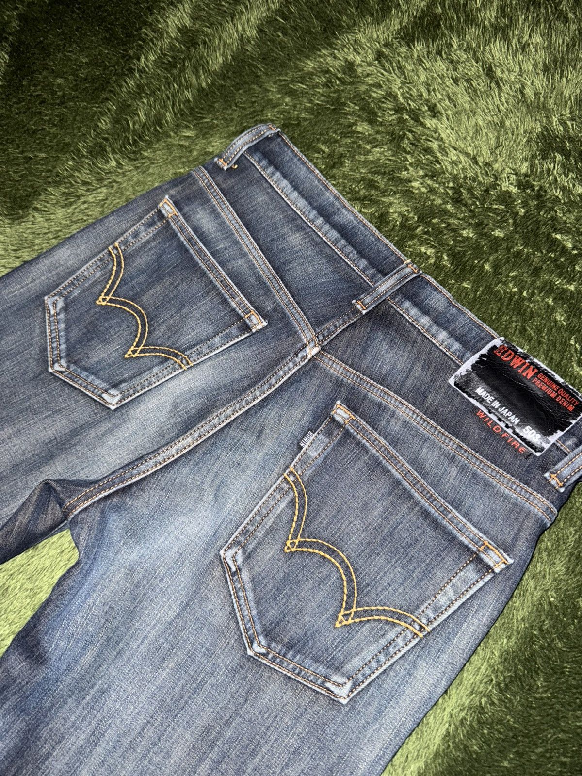 Edwin [W30] EDWIN 503 WILD FIRE Made in Japan denim Pants Size US 30 / EU 46 - 10 Thumbnail