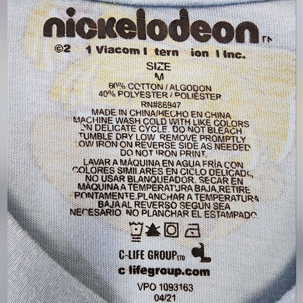 Nickelodeon Nickelodeon Rugrats Light Blue Graphic Character Heads Size US M / EU 48-50 / 2 - 2 Thumbnail