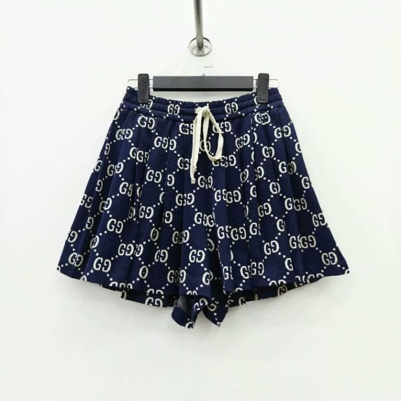 Gucci Gucci New GG Jacquard Knit Shorts Size US 26 / EU 42 - 1 Thumbnail