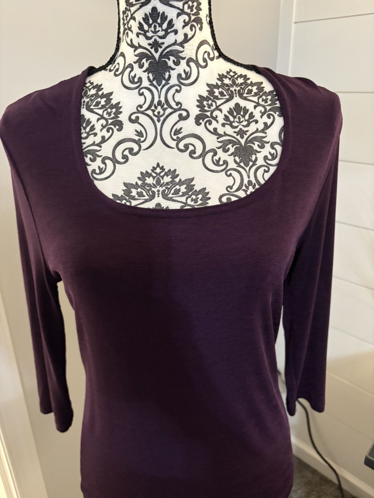 Other Purple size medium scoop neck top Size M / US 6-8 / IT 42-44 - 2 Thumbnail