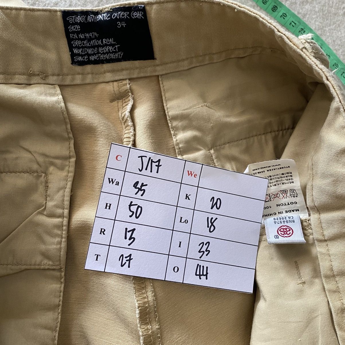If Six Was Nine × Stussy Stussy Tiger Stripes Outer Gear Trousers Pants W35 Size US 35 - 7 Thumbnail