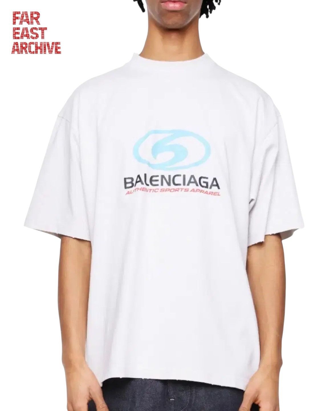 Balenciaga Balenciaga Surfer T-shirt Size US M / EU 48-50 / 2 - 1 Thumbnail
