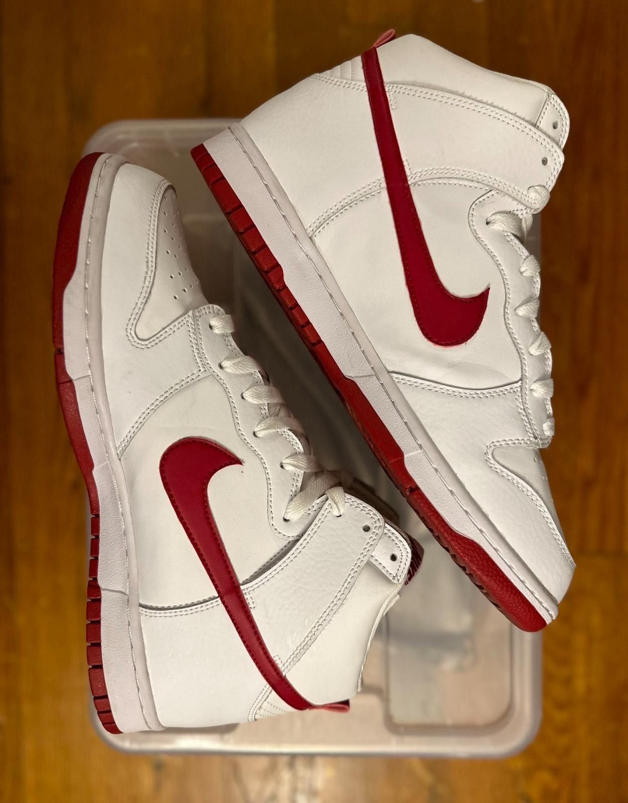 Nike Dunk High 'White Gym Red' Size US 11 / EU 44 - 4 Thumbnail