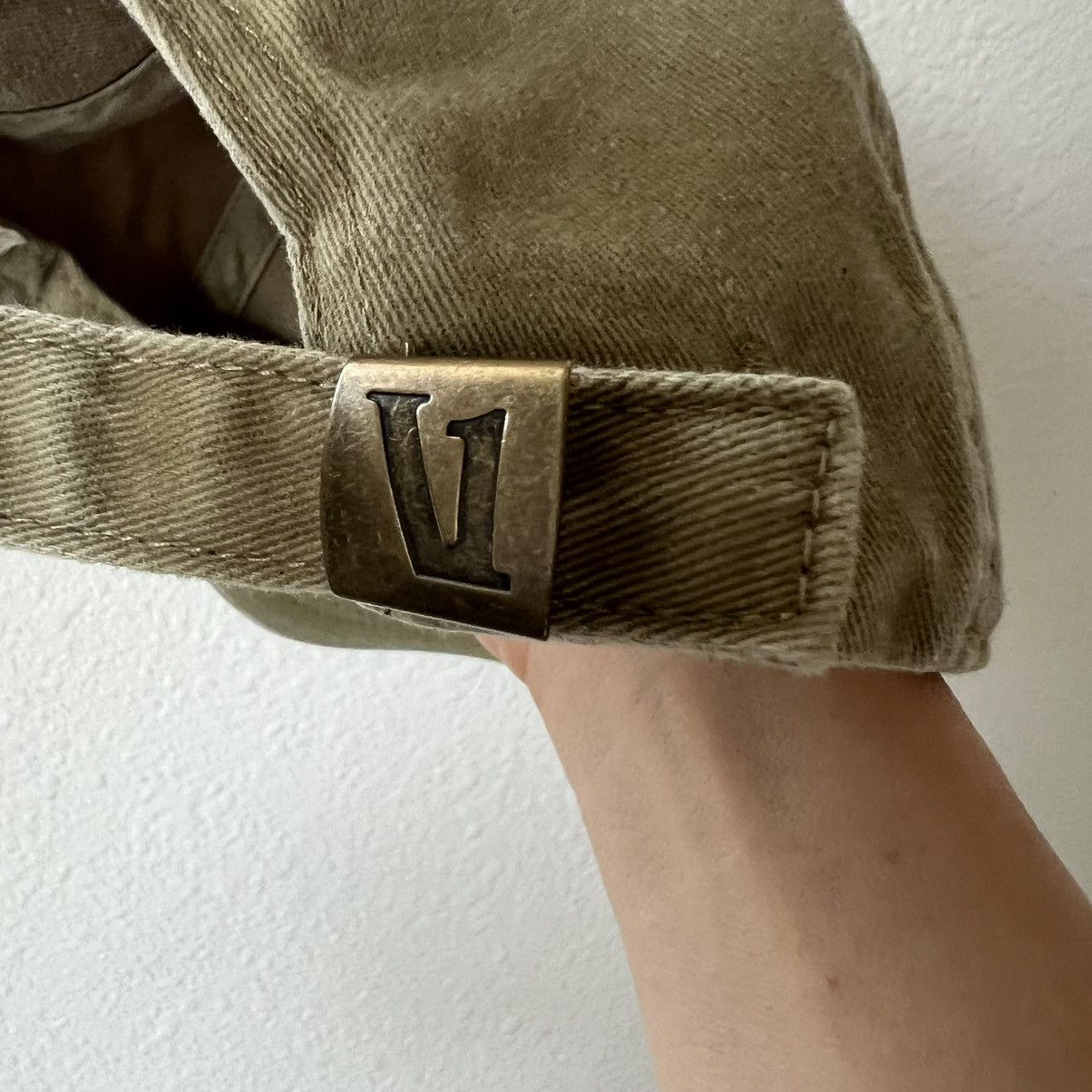 Vuori Vuori Unisex Dad Hat Green Adjustable O/S 100% Cotton EUC Size ONE SIZE - 8 Thumbnail