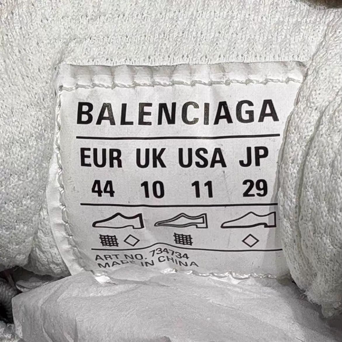 Balenciaga Balenciaga BLCG 3XL Gray Distressed Dad Shoes 44 NIB Size US 11 / EU 44 - 8 Thumbnail