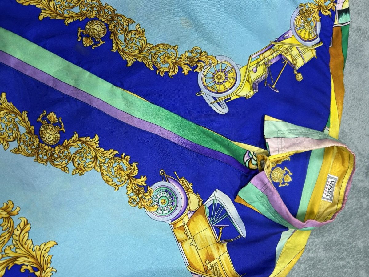 Versace Vintage Versace Sport Silk Venetian Shirt Size US L / EU 52-54 / 3 - 12 Thumbnail