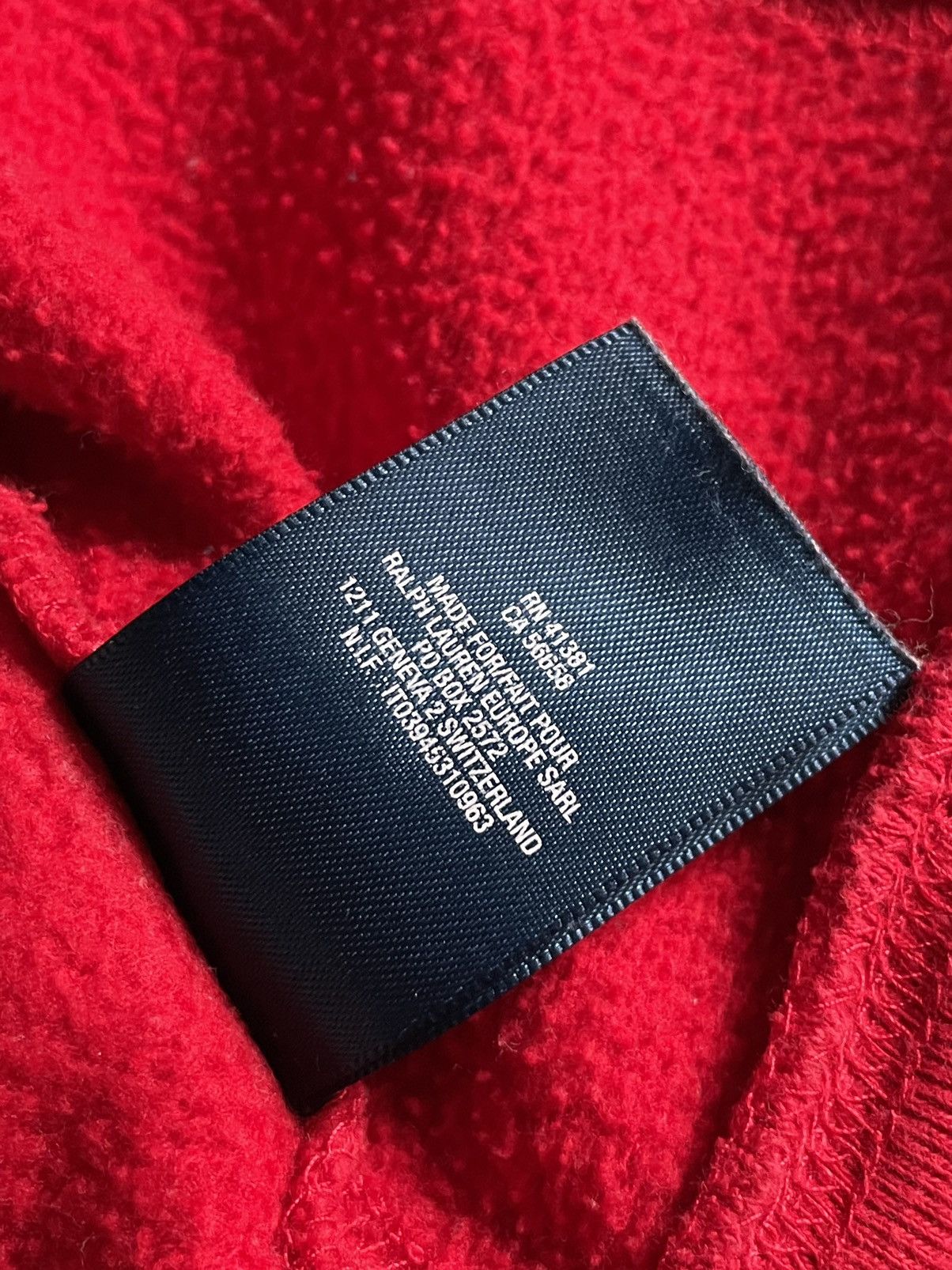 Polo Ralph Lauren × Ralph Lauren × Vintage Polo Ralph Lauren Vintage Y2K Zip Hoodies Pony Rare Size US S / EU 44-46 / 1 - 12 Thumbnail