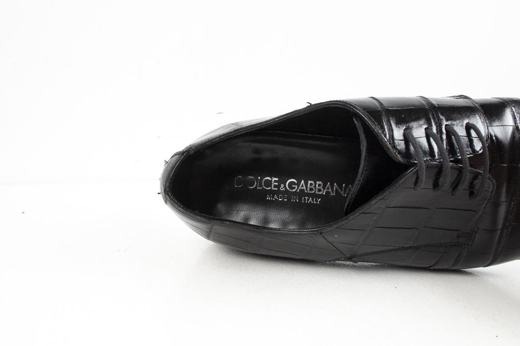 dolce gabbana crocodile shoes