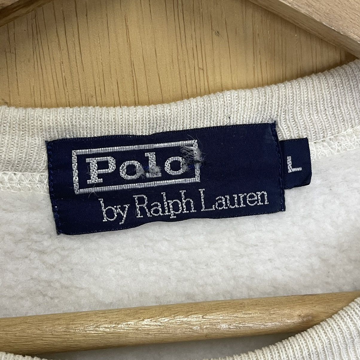 Polo Ralph Lauren 90s Polo Ralph Lauren Small Pony Crewneck Sweatshirt Size US L / EU 52-54 / 3 - 8 Thumbnail