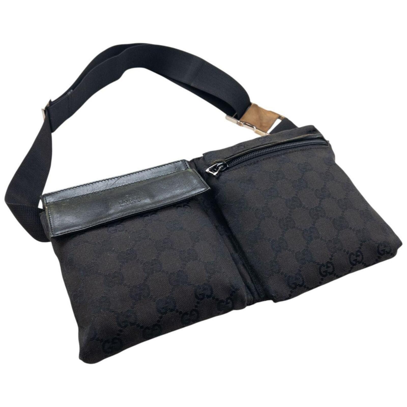 Gucci Vintage 2000s Gucci Monogram Crossbody Bag Size ONE SIZE - 6 Thumbnail